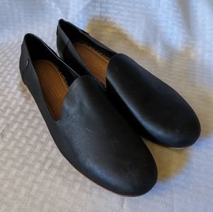 Toms Darcy Flat Size 9.5 Black
